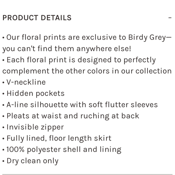 Birdy Grey Light Blue Floral Wedding Dress - Picture 7 of 10